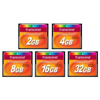 Memory Cards - TRANSCEND CF 133X 32GB - quick order from manufacturer