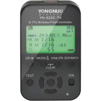 Triggers - Yongnuo YN-622C-TX Canon TTL LCD zipsuldzes raidītāis - quick order from manufacturer