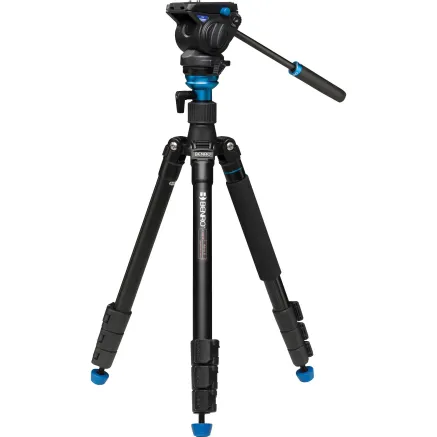 Benro A2883FS4Pro travel video statīvs ar galvu aero4