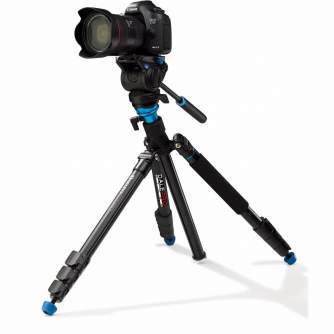 Video Tripods - Benro A2883FS4 travel video statīvs ar galvu - buy today in store and with delivery
