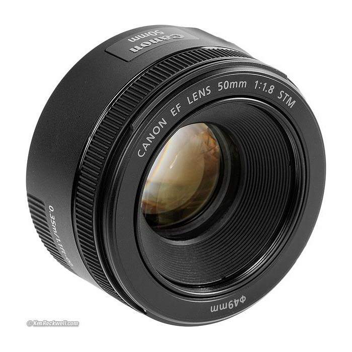 Objektīvi - Canon EF 50mm F/1.8 STM - купить сегодня в магазине и с доставкой