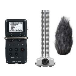Микрофоны Звукозапись - Zoom H5 портативный микрофонный рекордер с направленным микрофоном аренда