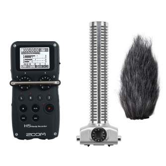 Mikrofoni Skaņas ierakstīšana - Zoom H5 skaņas ierakstītājs ar virzīto mikrofonu noma