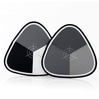 White Balance Cards - Lastolite Xpobalance 38cm Grey/White/Black - quick order from manufacturer