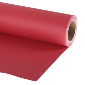 Foto foni - Manfrotto papīra fons 2,75x11m, sarkans (9008) LL LP9008 - perc šodien veikalā un ar piegādi