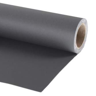 Backgrounds - Manfrotto LP9027 SHADOW GREY papīra fons 2.75 X 11M pelēks - buy today in store and with delivery