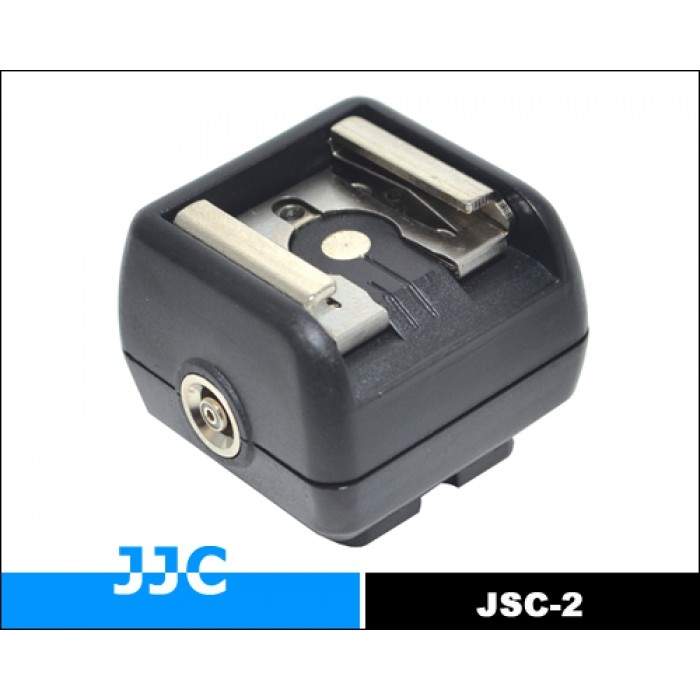 Discontinued - Hot Shoe Adapter with PC Female Outlets (Hot) JSC-2