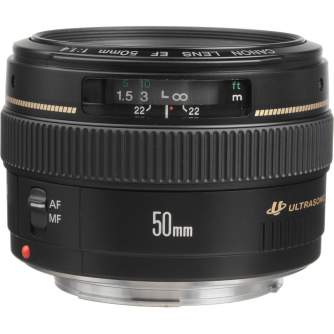 Объективы - Canon EF 50mm f/1.4 USM - купить сегодня в магазине и с доставкой