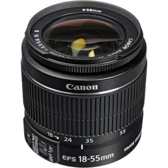 Objektīvi - Canon EF-S 18-55mm F3.5-5.6 IS II - ātri pasūtīt no ražotāja