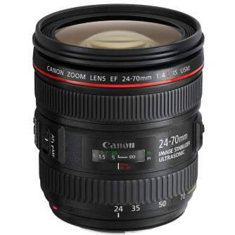 Objektīvi - Canon EF 24-70mm f4 L IS USM - ātri pasūtīt no ražotāja