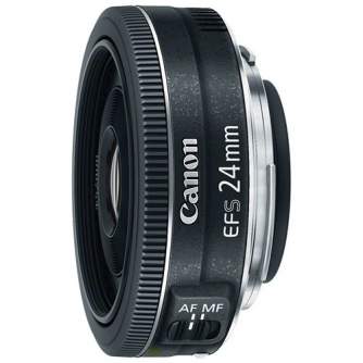 Objektīvi - Canon LENS EF-S 24MM F2.8 STM - perc šodien veikalā un ar piegādi