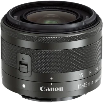Mirrorless Lenses - Canon LENS EF-M 15-45mm f/3.5-6.3 IS STM BK - quick order from manufacturer