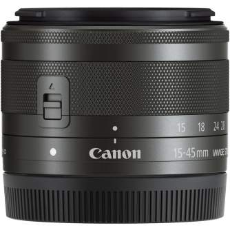 Lenses - Canon LENS EF-M 15-45mm f/3.5-6.3 IS STM BK - buy today in store and with delivery