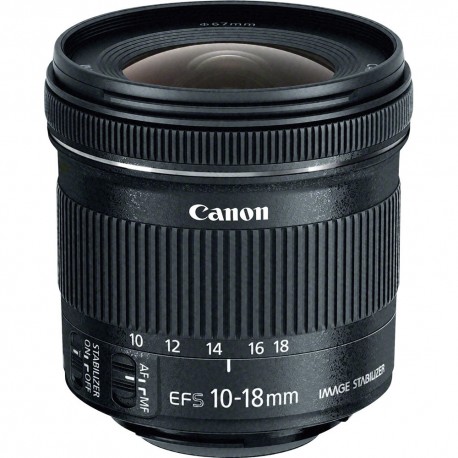 Objektīvi - Canon EF-S 10-18mm f/4.5-5.6 IS STM - perc šodien veikalā un ar piegādi