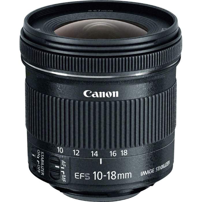 Objektīvi - Canon EF-S 10-18mm f/4.5-5.6 IS STM - ātri pasūtīt no ražotāja