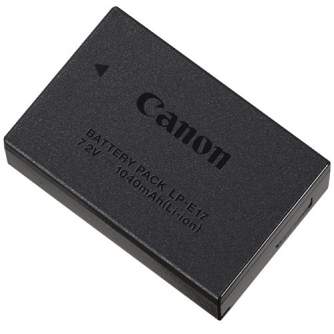 Kameru akumulatori - Canon CAMERA BATTERY PACK LP-E17 - купить сегодня в магазине и с доставкой