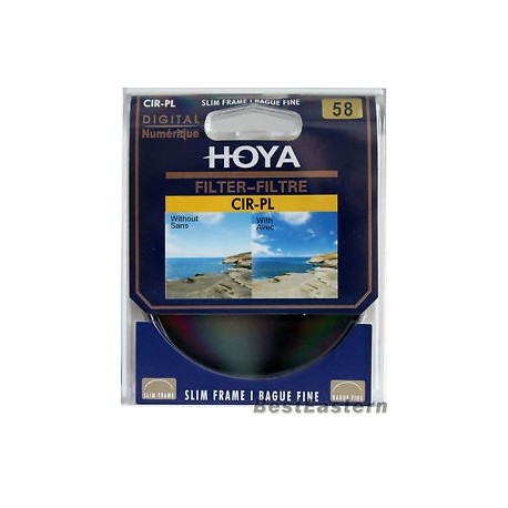 CPL polarizācijas filtri - Hoya CIR-PL Slim 58mm filtrs CPL - ātri pasūtīt no ražotāja