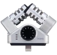 Smartphone Microphones - Zoom iQ6 XY Stereo Microphone for Lightning iPhone and iPad - quick order from manufacturerSmartphone Microphones - Zoom iQ6 XY Stereo Microphone for Lightning iPhone and iPad - quick order from manufacturer