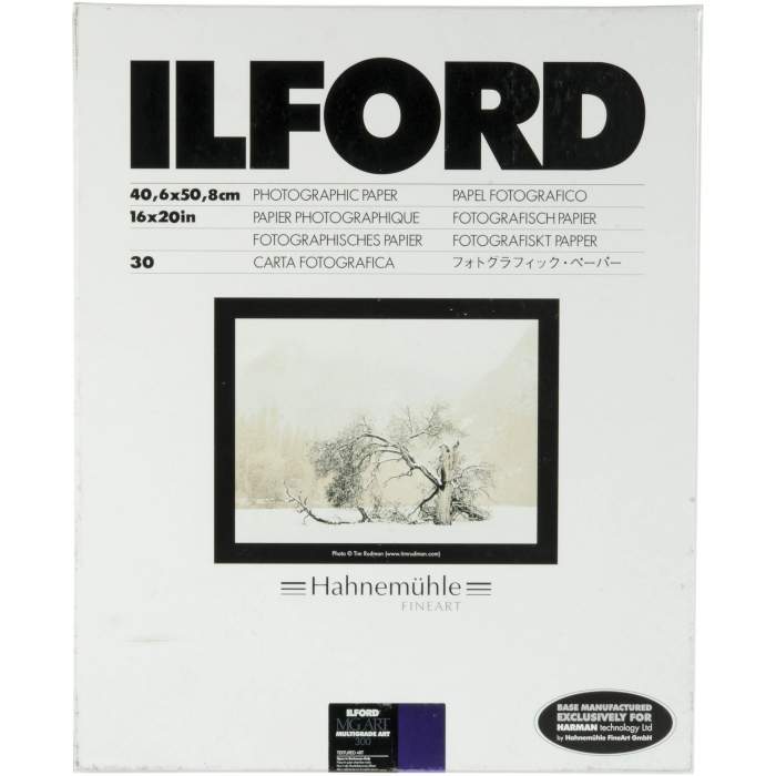 Фотобумага - ILFORD PHOTO ILFORD MULTIGRADE ART 300 24X30,5 30 SHEETS - быстрый заказ от производителя