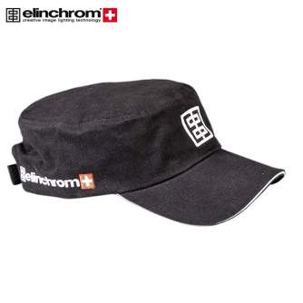 Vairs neražo -  Elinch rom Cap (black with logo) EL-72308