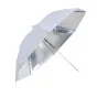 Больше не производится - Linkstar Umbrella PUK-84SW Silver/White 100 cm (reversible)