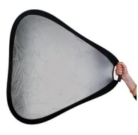 Foldable Reflectors - StudioKing Grip Reflector Silver/White CRGSW60 60 cm - quick order from manufacturerFoldable Reflectors - StudioKing Grip Reflector Silver/White CRGSW60 60 cm - quick order from manufacturer
