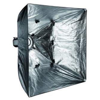 Softboxes - Falcon Eyes Foldable Softbox + Honeycomb Grid FESB-9090HC 90x90 cm - buy today in store and with delivery