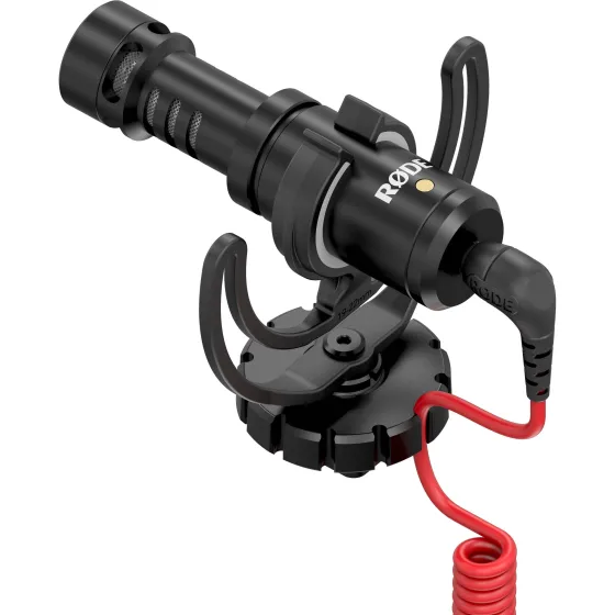 Rode VideoMicro Compact Cardioid Light-weight On-Camera Microphone with rycote