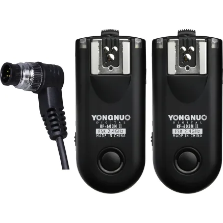 Yongnuo RF-603 N3 II Wireless Flash Trigger palaidēja noma