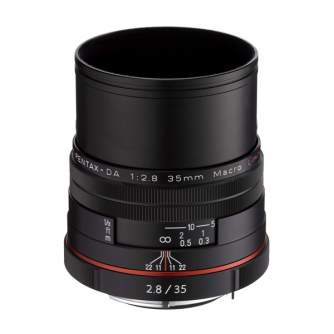 Lenses - RICOH/PENTAX PENTAX HD DA 35MM F/2,8 MACRO LIMITED BLACK - quick order from manufacturer