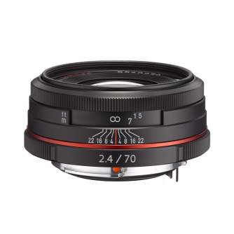 Lenses - Ricoh/Pentax Pentax HD DA 70mm f/2,4 Lim. Pentax HD DA 70mm f/2.4 Limited Black - quick order from manufacturer
