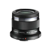 Mirrorless Lenses - Olympus M.ZUIKO DIGITAL 45mm 1:1.8 / ET-M4518 black - quick order from manufacturerMirrorless Lenses - Olympus M.ZUIKO DIGITAL 45mm 1:1.8 / ET-M4518 black - quick order from manufacturer