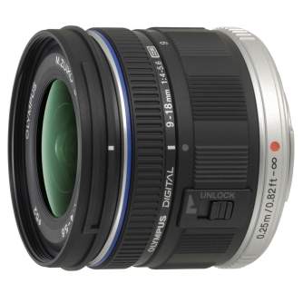 Lenses - Olympus M.ZUIKO DIGITAL ED 9-18mm 1:4.0-5.6 / EZ-M918 black - quick order from manufacturer