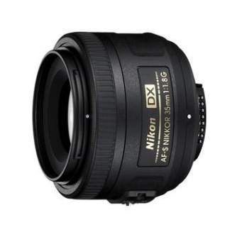Объективы - Nikon 35/1.8G AF-S Nikkor DX 35mm lens - быстрый заказ от производителя