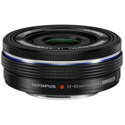 Olympus M.ZUIKO DIGITAL ED 14-42mm 1:3.5-5.6 EZ (pancake zoom) / EZ-M1442EZ black