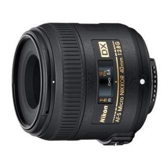 Objektīvi - Nikon 40/2.8G AF-S Micro Nikkor ED lens - ātri pasūtīt no ražotāja