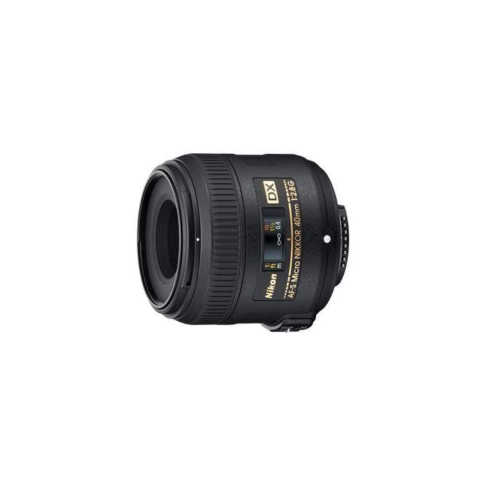 Объективы - Nikon 40/2.8G AF-S Micro Nikkor ED lens - быстрый заказ от производителя