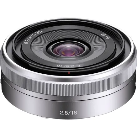 Sony E-Mount SEL16F28 16mm f/2.8 Wide-Angle Alpha SEL16F28