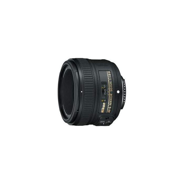 Objektīvi - Nikon 50mm F1.8G FX AF-S Nikkor FullFrame - perc šodien veikalā un ar piegādi