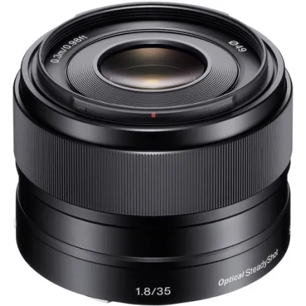 Sony E 35mm F1.8 OSS (Black) | (SEL35F18/B)