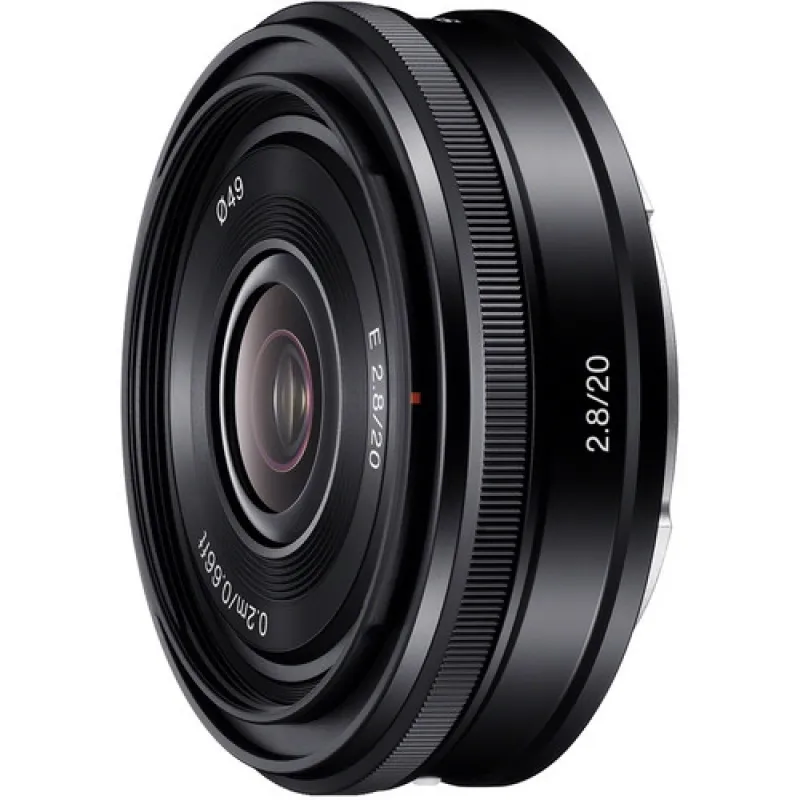 Sony E 20mm F2.8 (black) | (sel20f28) SEL20F28.AE