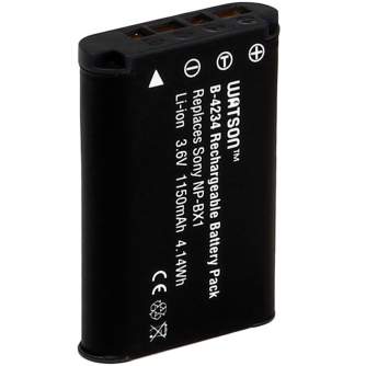 Camera Batteries - Sony Watson NP-BX1 Lithium-Ion Battery Pack (3.6V, 1150mAh) - quick order from manufacturer