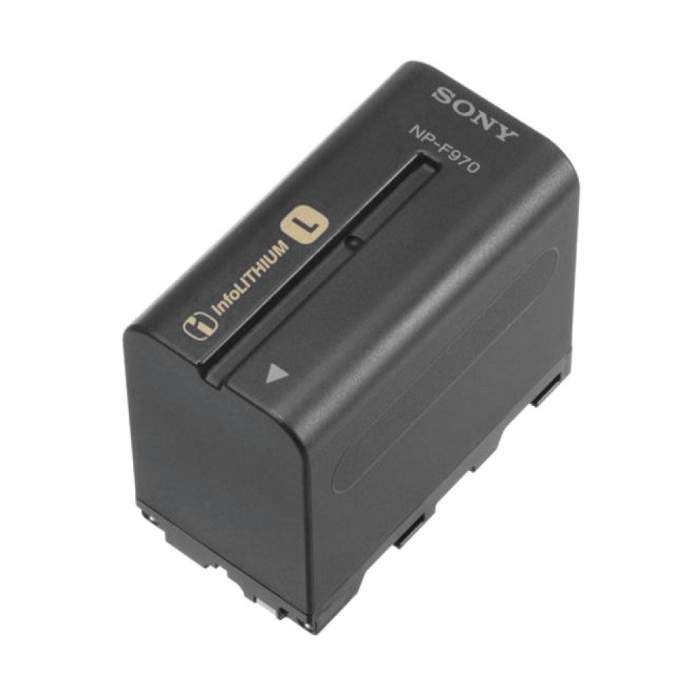 Kameru akumulatori - Sony NP-F970/B L-Series Info-Lithium Battery Pack (6600mAh) - perc šodien veikalā un ar piegādi