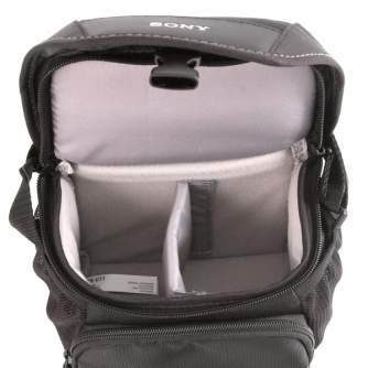 Plecu somas - Sony LCS-U11 Soft Carrying Case Bag (Black) - ātri pasūtīt no ražotāja