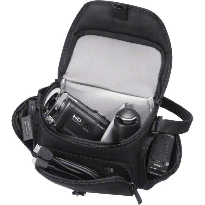 Shoulder Bags - Sony LCS-U21 Soft Carrying Case Bag (Black) - quick order from manufacturer
