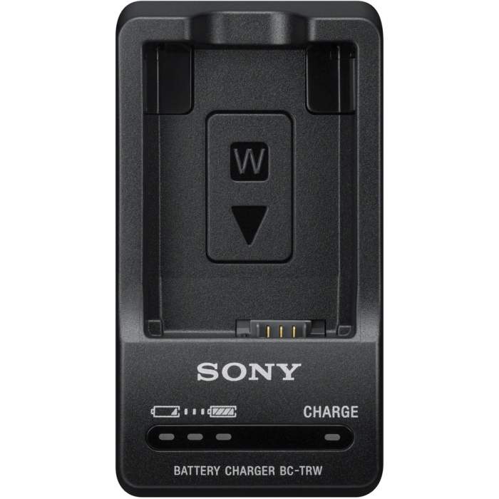 Kameras bateriju lādētāji - Sony BC-TRW W Series Battery Charger (Black) BCTRW - ātri pasūtīt no ražotāja