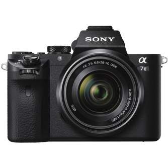 Bezspoguļa kameras - Sony Alpha a7 II Body + FE 28-70mm Lens | Alpha7 II | ILCE7M - perc šodien veikalā un ar piegādi