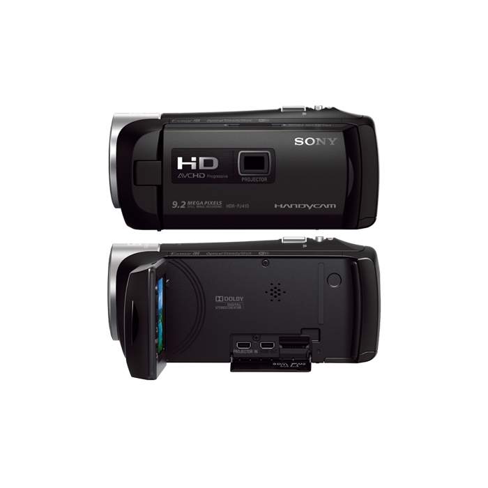 Videokameras - Sony HDR-PJ410/B Hand Held HD Video Camera with Projector - ātri pasūtīt no ražotāja