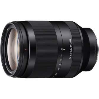 Objektīvi - Sony FE 24-240mm f/3.5-6.3 OSS Lens SEL24240 - ātri pasūtīt no ražotāja