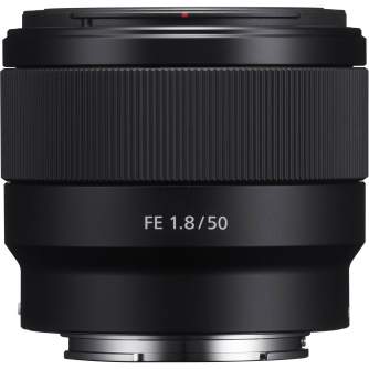 Объективы - Sony FE 50mm F1.8 (Black) | (SEL50F18F) - быстрый заказ от производителя